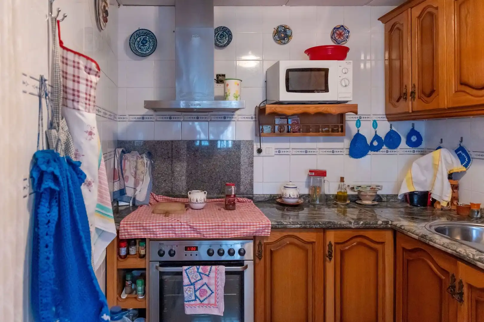 Cuina de Finca rústica en venda en Gor amb Moblat
