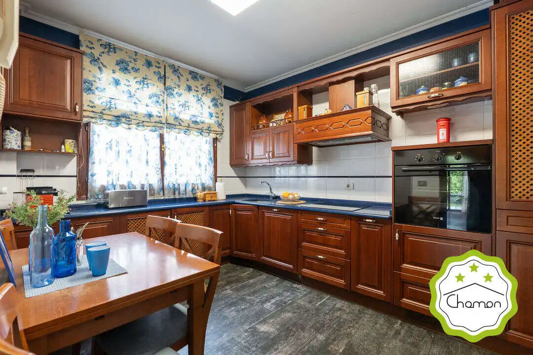 Cocina de Casa o chalet en venta en Arrigorriaga con Jardín privado
