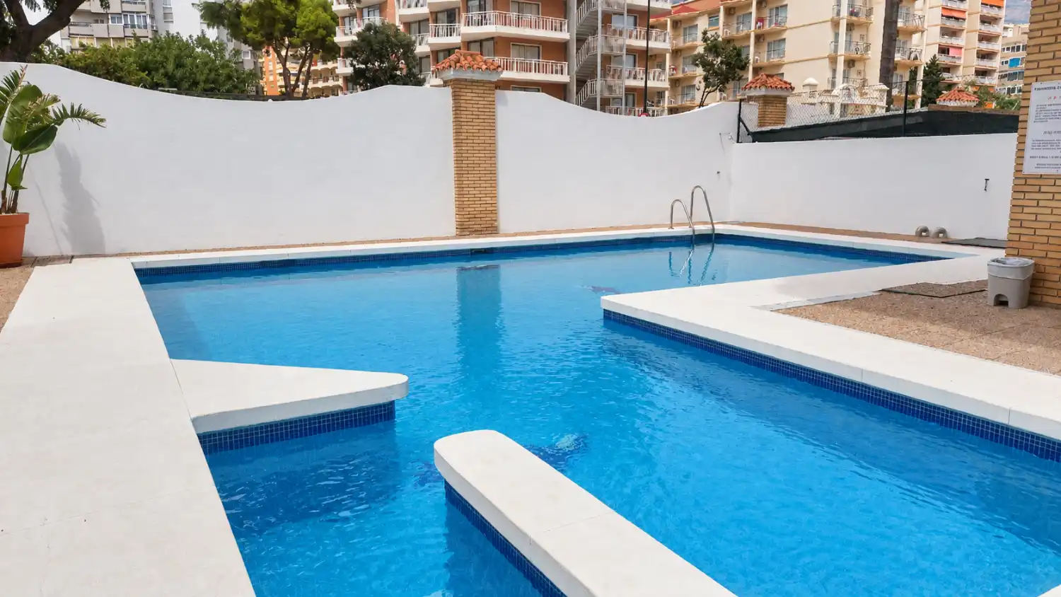 Swimming pool of Apartments for sale in Fuengirola  with Air Conditioner, Terrace and Swimming Pool