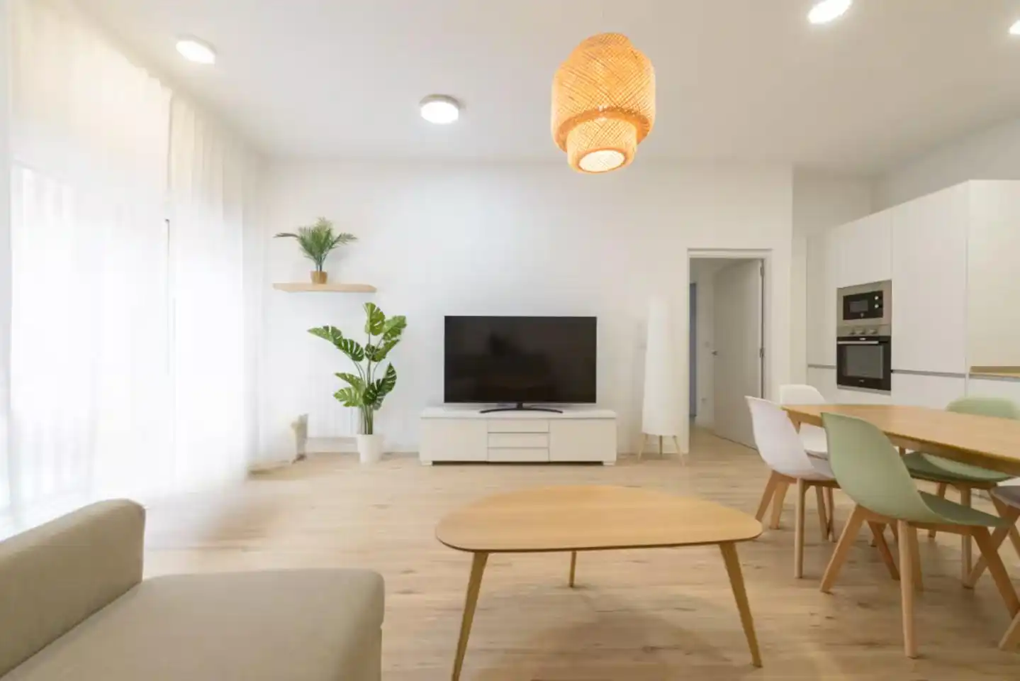 Living room of Flat for rent in L'Hospitalet de Llobregat