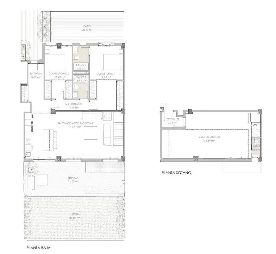 Appartement compact avec jardin à vendre à Chullera, imagen 9