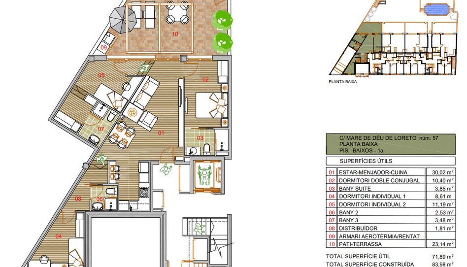 Foto 1 de Pis en venda a Carrer Mare de Déu de Loreto, 57, Pallejà, Barcelona