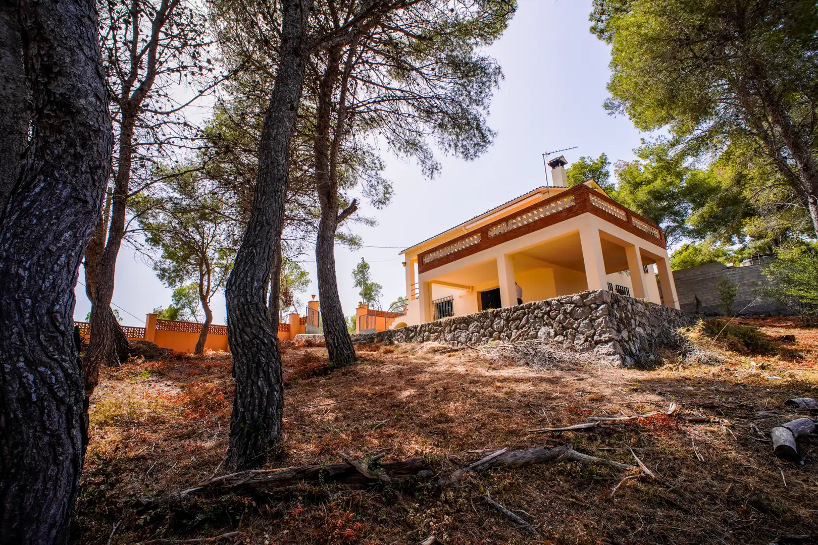 Vista exterior de Finca rústica en venta en Vilanova i la Geltrú con Jardín privado, Terraza y Balcón