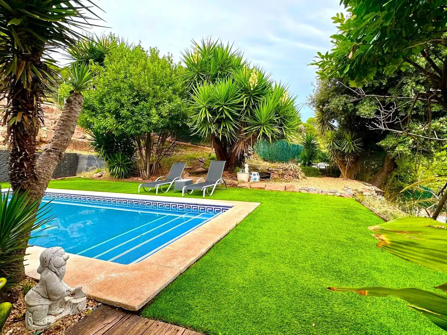 Piscina de Casa o xalet en venda en L'Ametlla del Vallès amb Aire condicionat, Calefacció i Terrassa