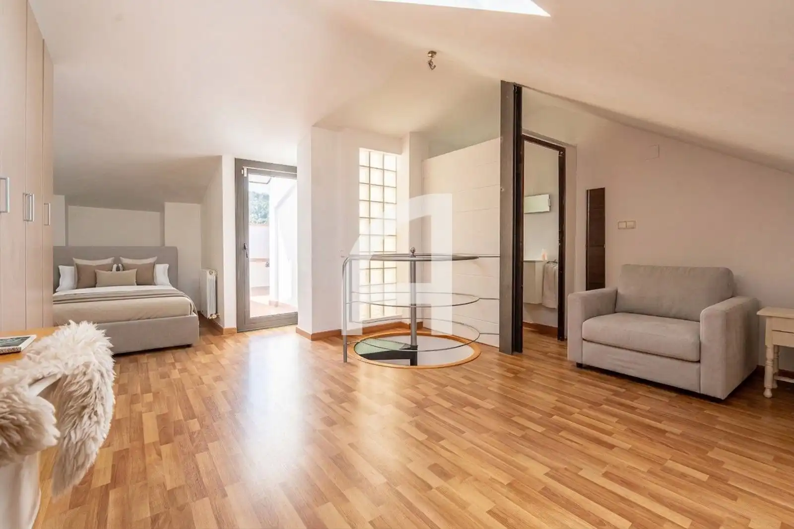 Bedroom of Attic for sale in Cervelló  with Heating
