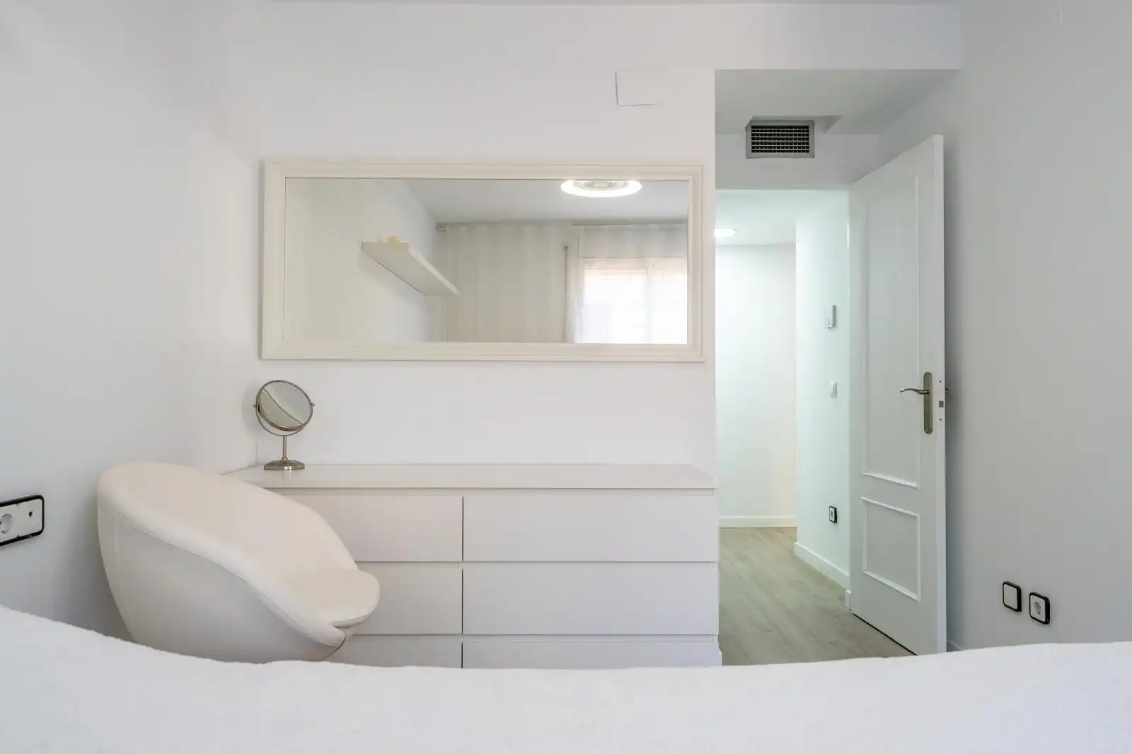 Schlafzimmer von Wohnung zum Verkauf in Reus mit Klimaanlage, Heizung und Parkett