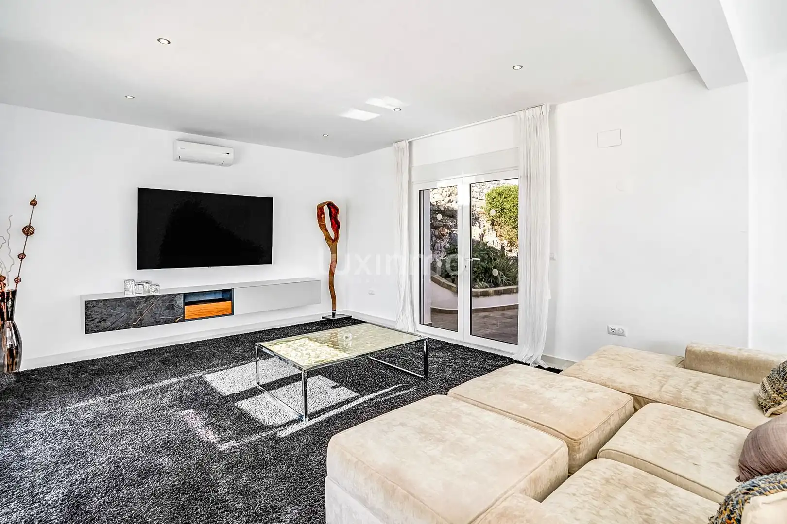 Living room of Houses for sale in Jávea / Xàbia  with Air Conditioner, Heating and Terrace