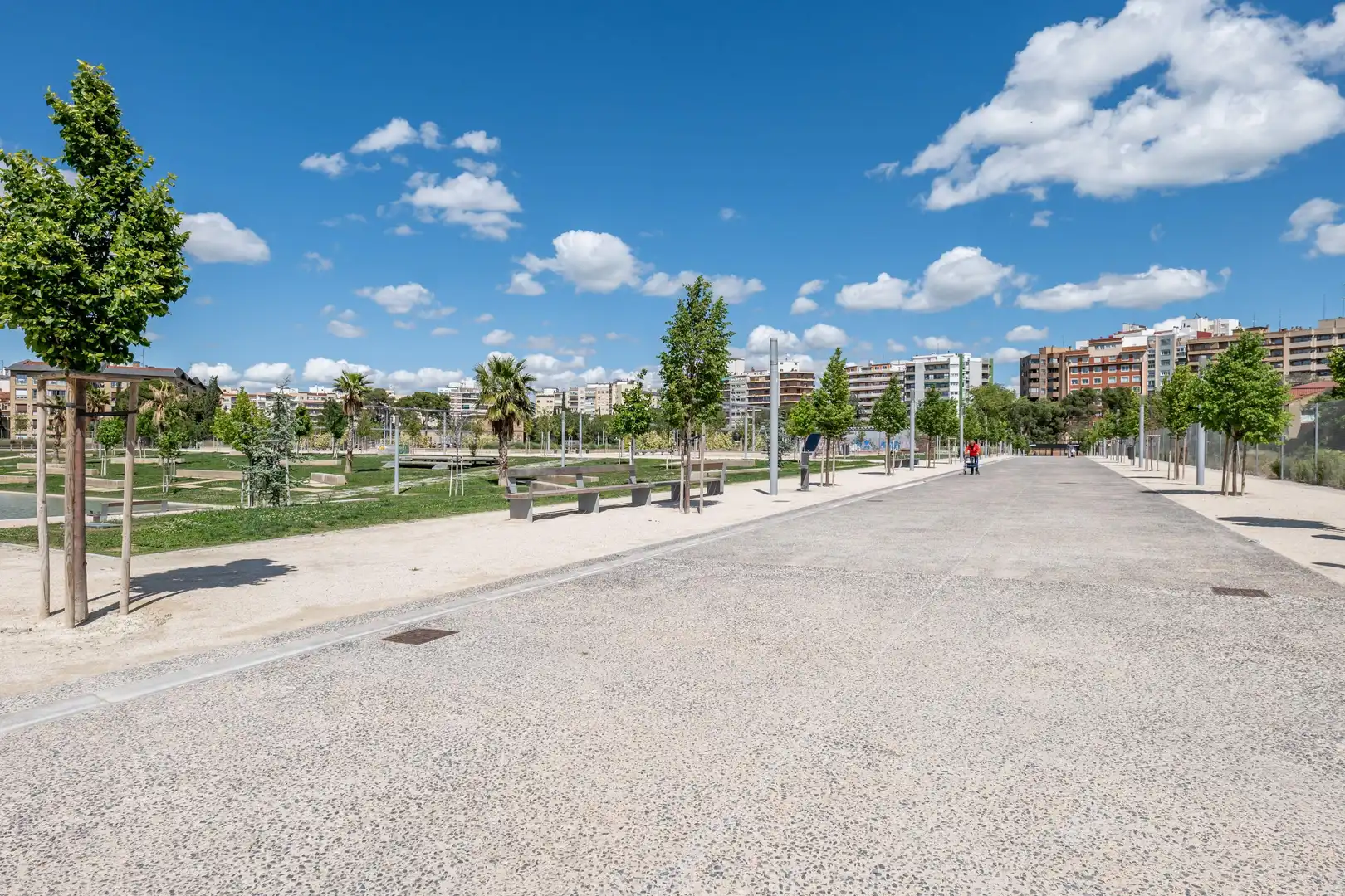 Exterior view of Duplexes for sale in Zaragoza  with Air Conditioner, Heating and Private garden