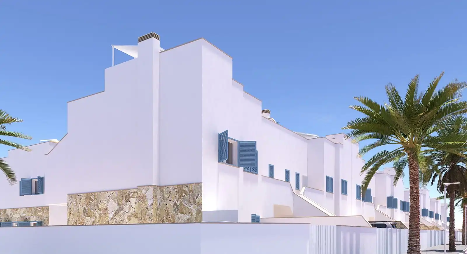 Vista exterior de Apartamento en venta en Pilar de la Horadada con Jardín privado, Terraza y Piscina comunitaria