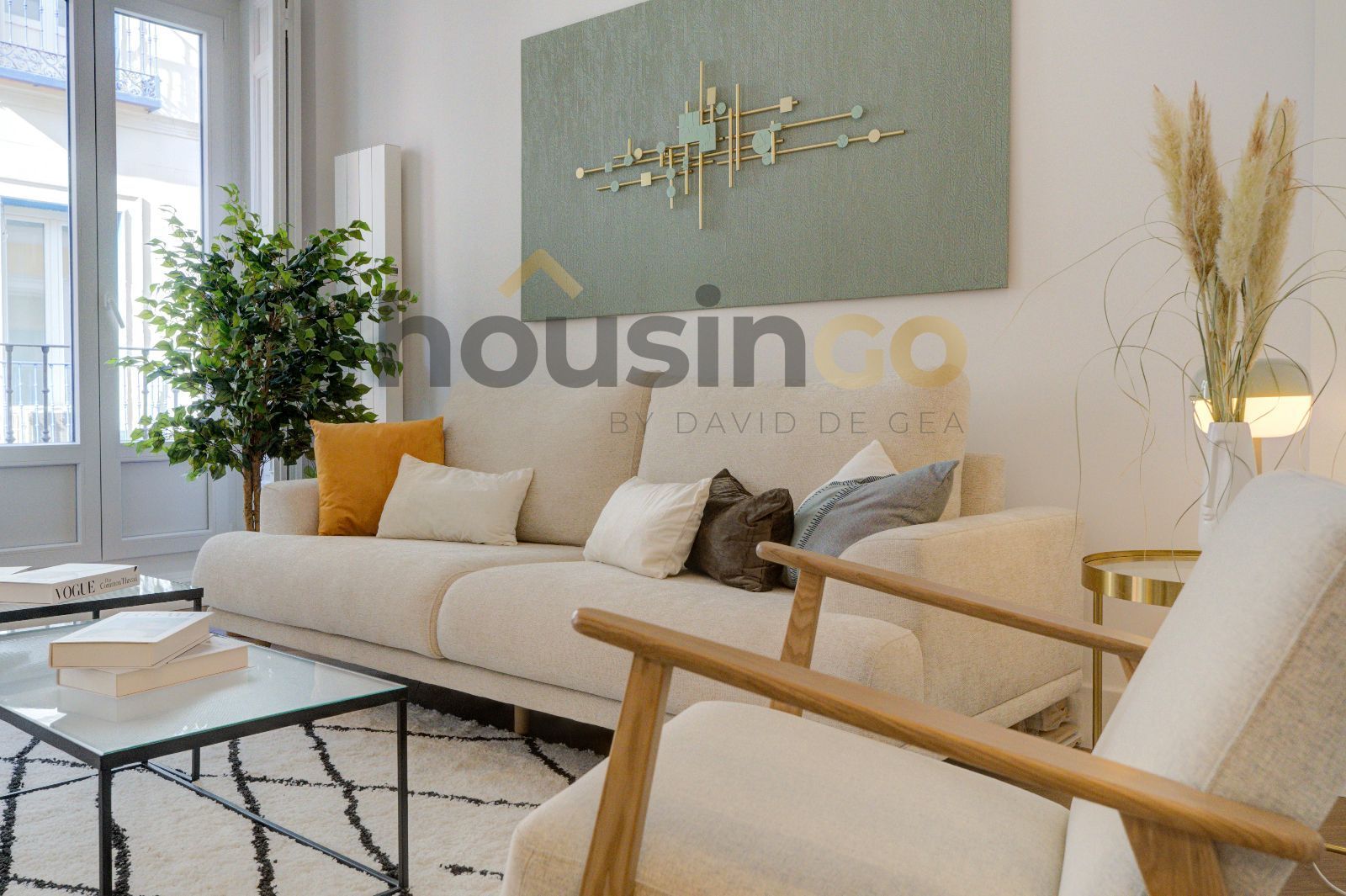 Living room of Flat for sale in  Madrid Capital  with Air Conditioner, Heating and Terrace