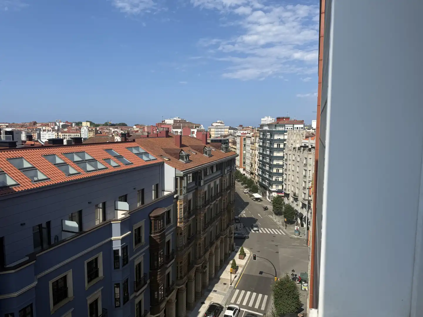 Vista exterior de Pis en venda en Gijón  amb Moblat