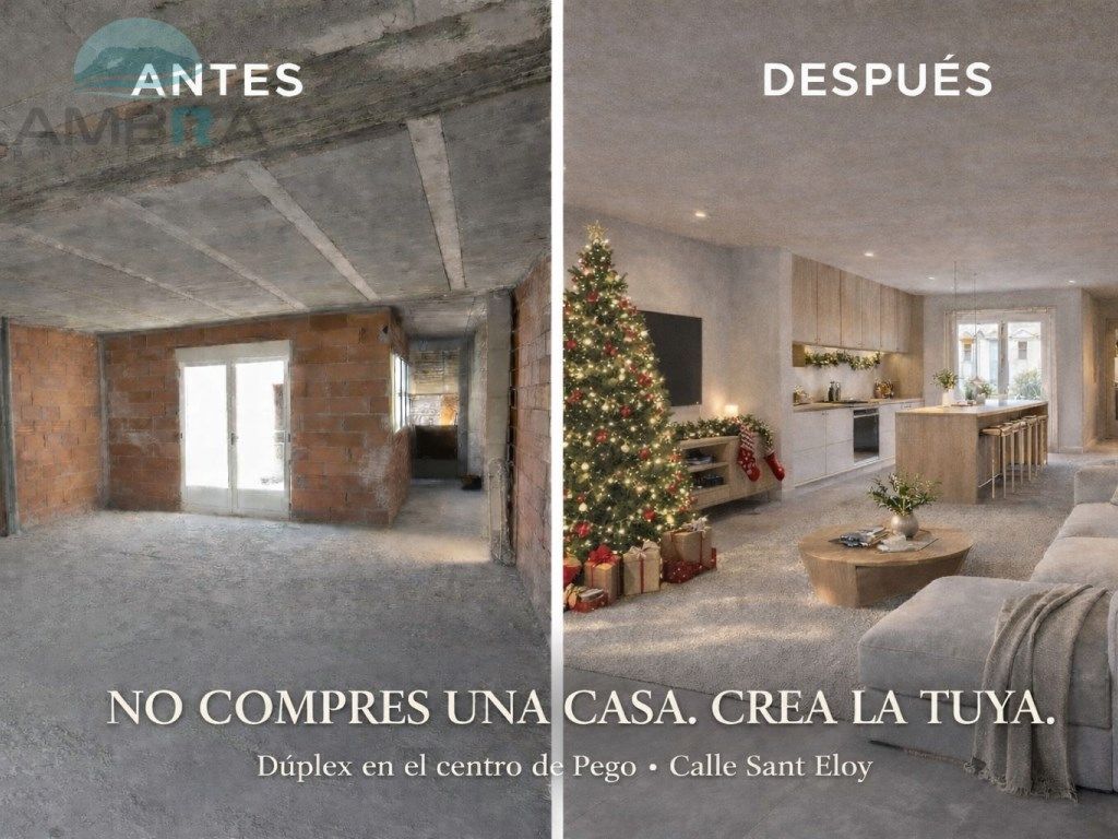 Vista exterior de Dúplex en venda en Pego