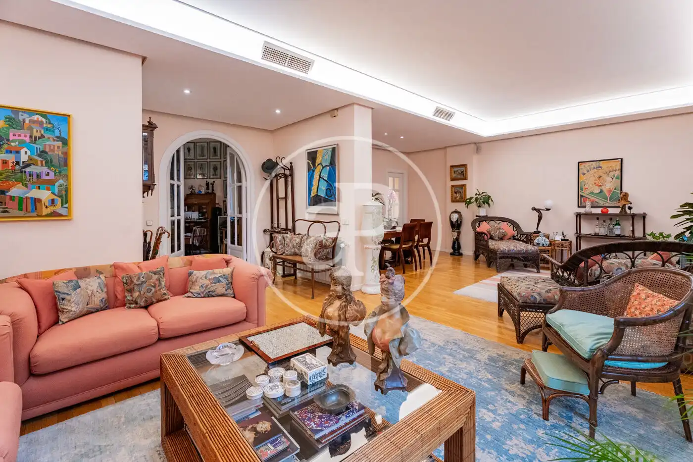 Sala de estar de Piso en venta en Madrid con Aire acondicionado, Calefacción y Balcón