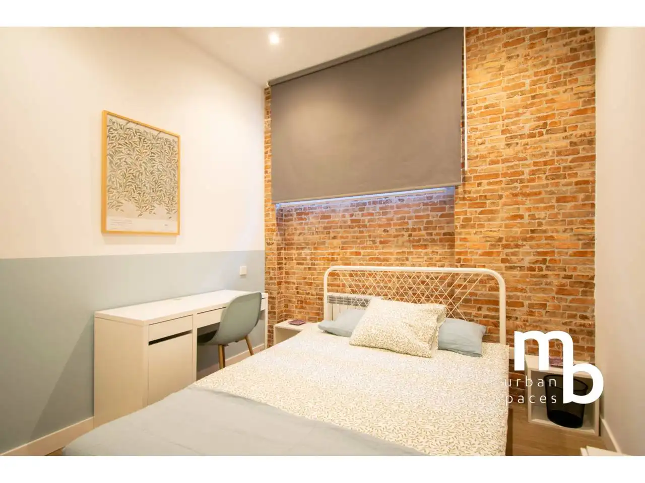 Habitación de Apartamento de alquiler en Madrid con Aire acondicionado, Calefacción y Amueblado