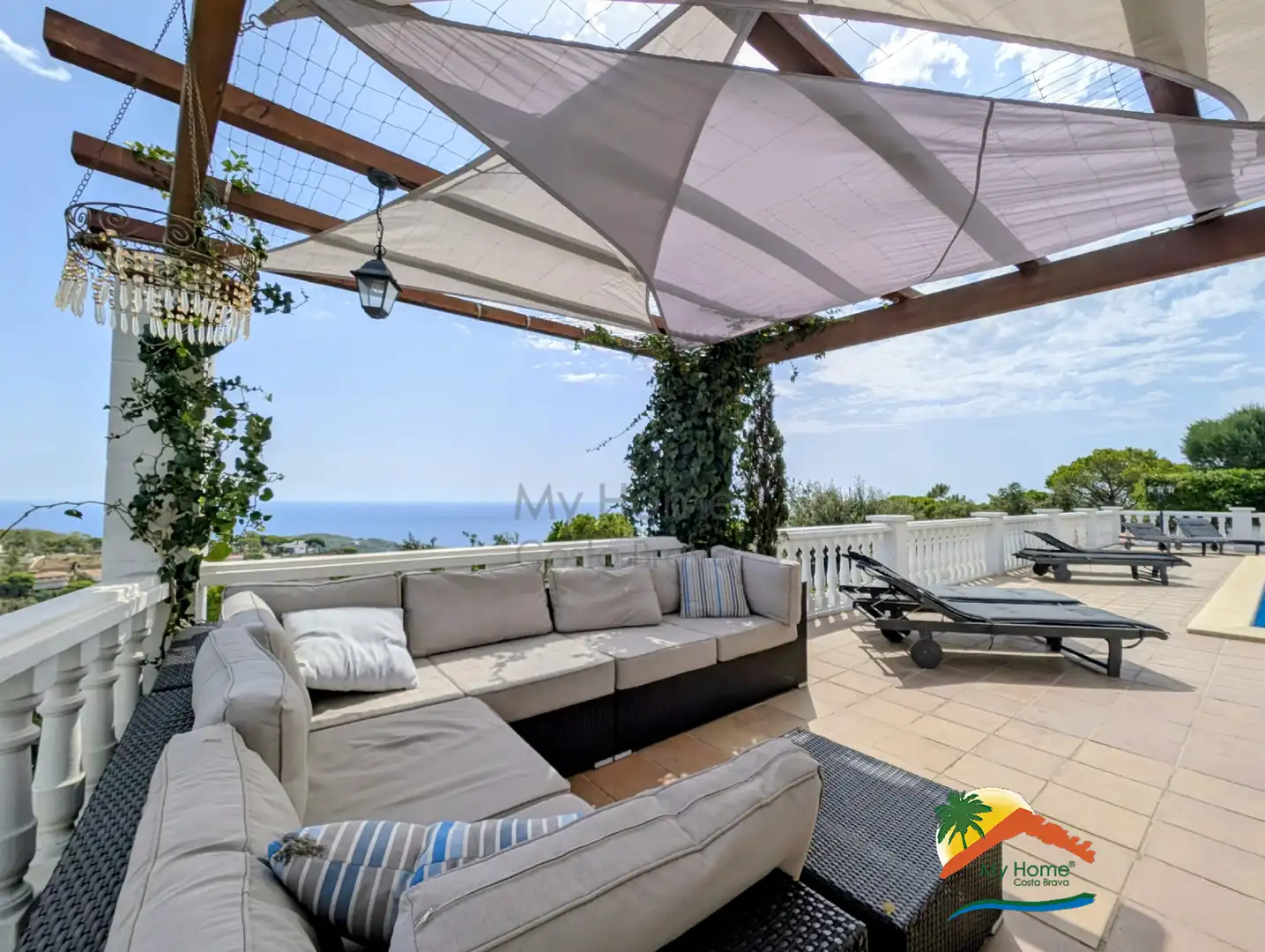 Terrassa de Casa o xalet en venda en Lloret de Mar amb Calefacció, Jardí privat i Terrassa