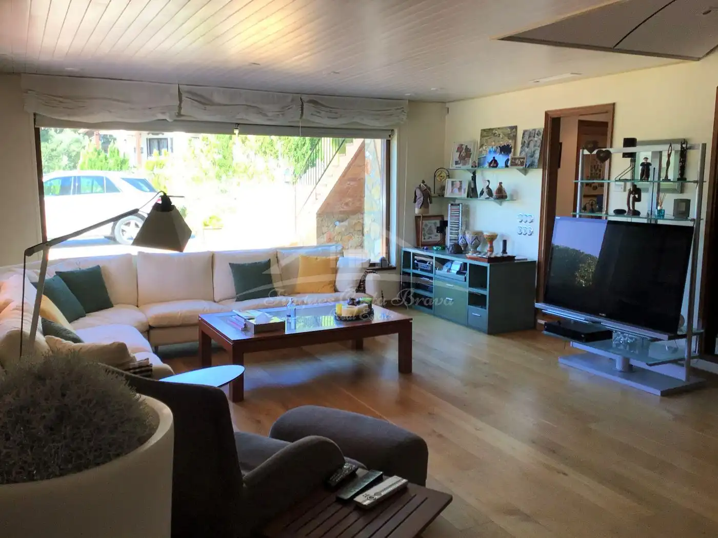 Sala d'estar de Casa o xalet en venda en Palafrugell amb Terrassa, Traster i Piscina