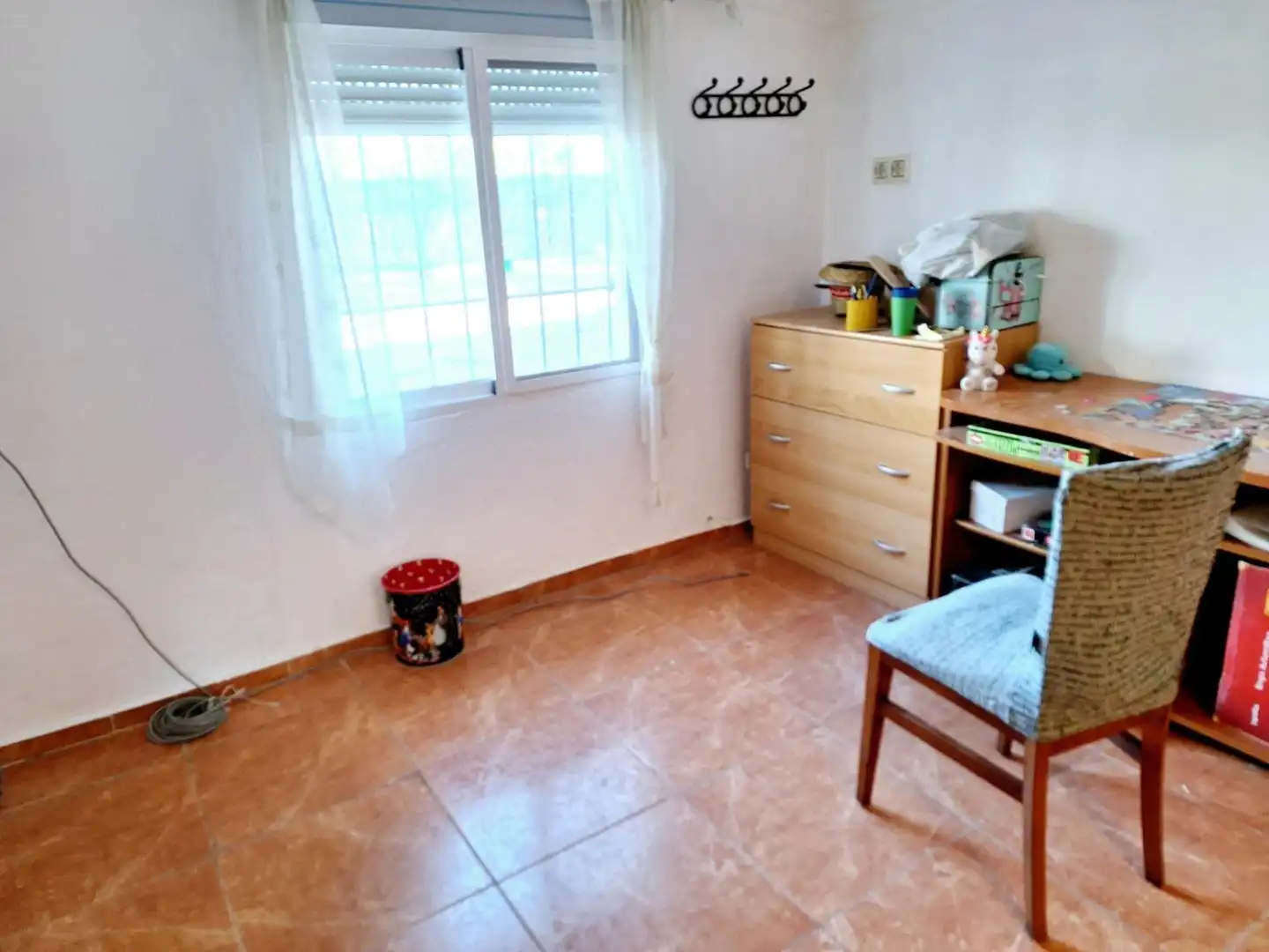 Dormitori de Casa o xalet en venda en Caudete amb Aire condicionat, Terrassa i Piscina