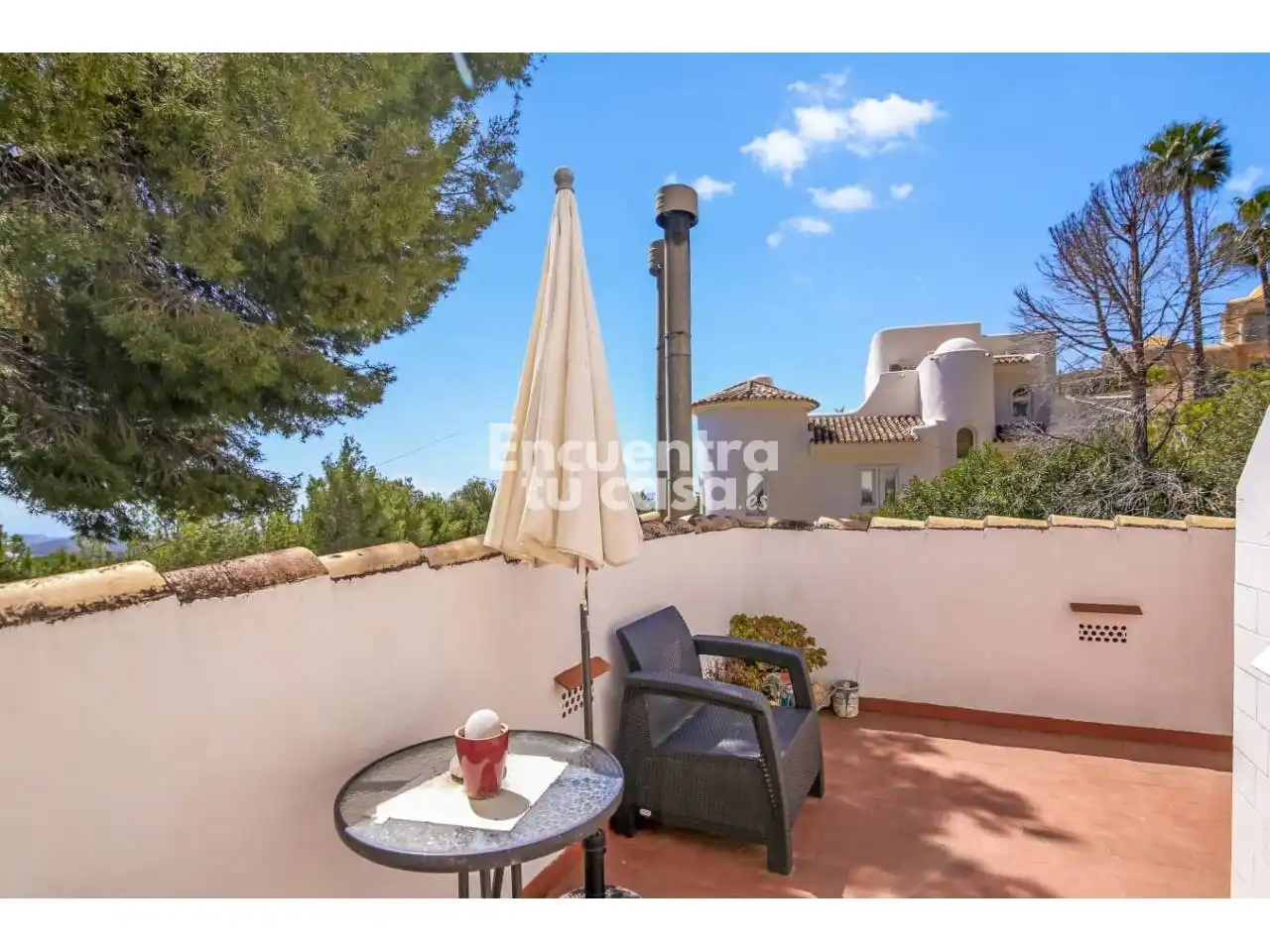 Terraza de Casa o chalet en venta en Altea con Aire acondicionado, Calefacción y Jardín privado