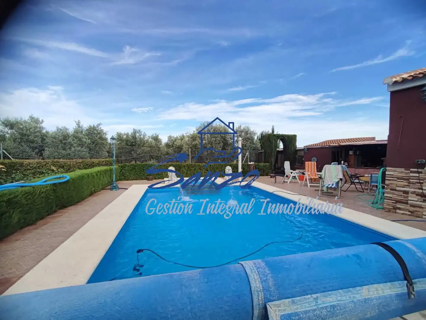 Piscina de Finca rústica en venta en Antequera con Aire acondicionado, Jardín privado y Trastero