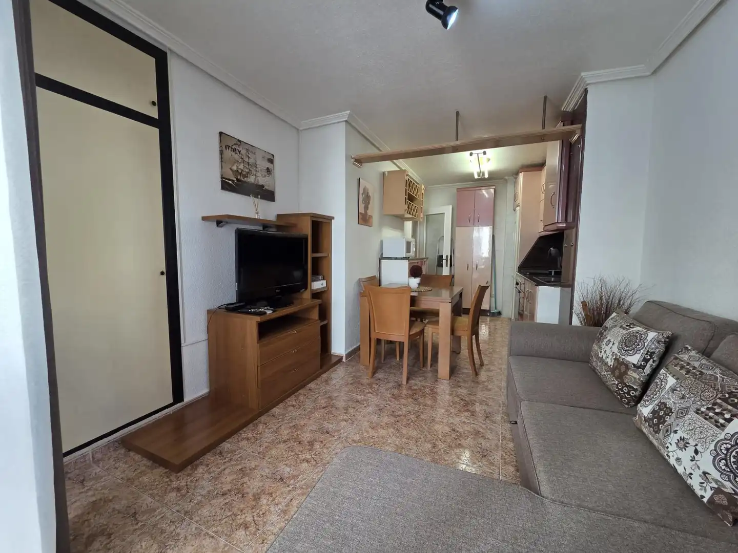 Living room of Apartments for rent in Los Alcázares  with Air Conditioner, Heating and Storage room