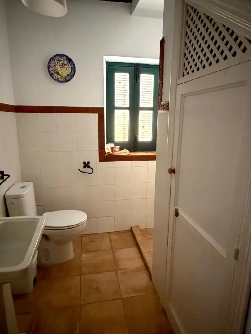 Bany de Finca rústica en venda en Gaucín amb Jardí privat, Terrassa i Piscina