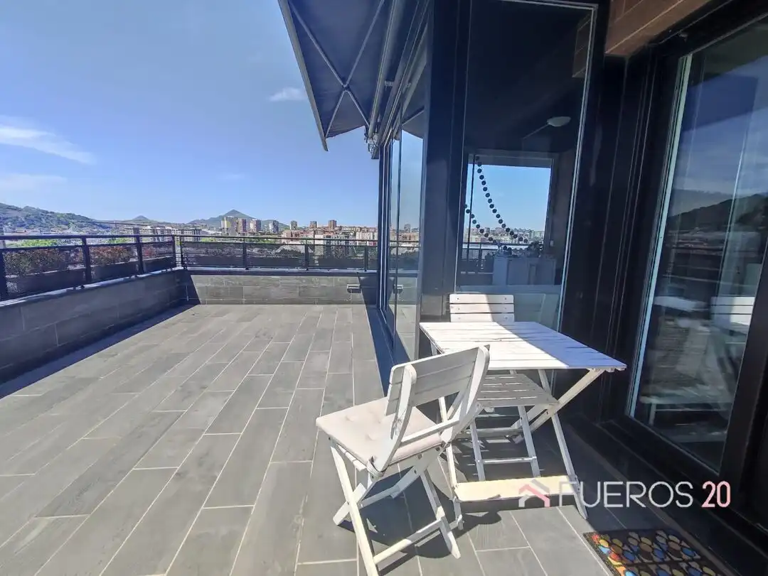 Terrasse von Dachboden zum Verkauf in Barakaldo  mit Heizung, Terrasse und Abstellraum