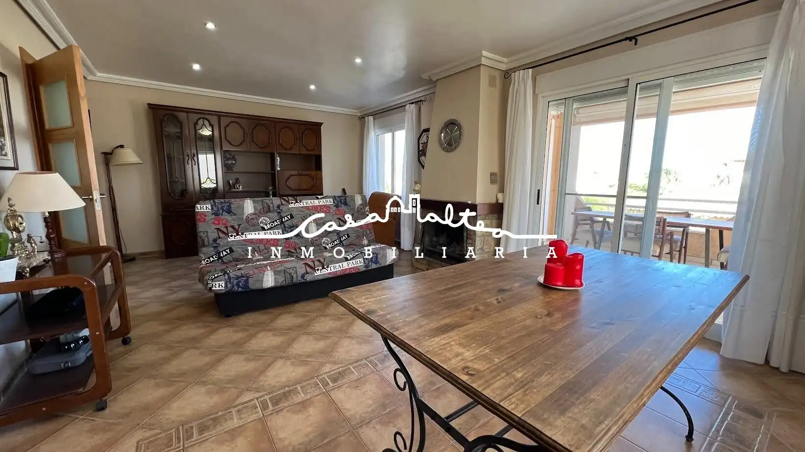 Living room of Houses for sale in L'Alfàs del Pi  with Private garden, Terrace and Swimming Pool