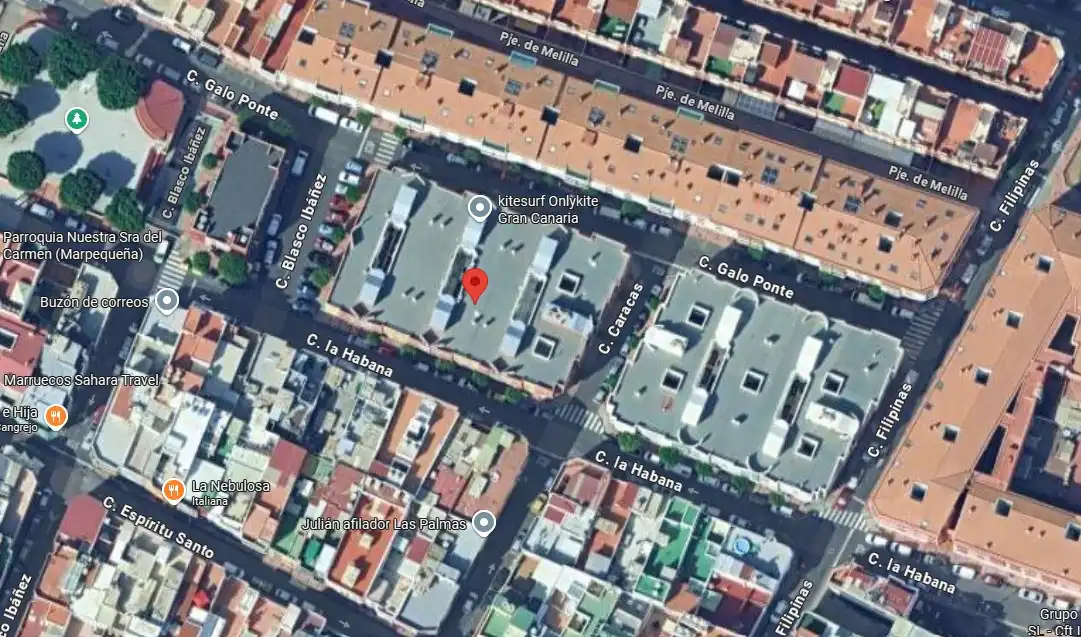 Vista exterior de Piso en venta en Telde