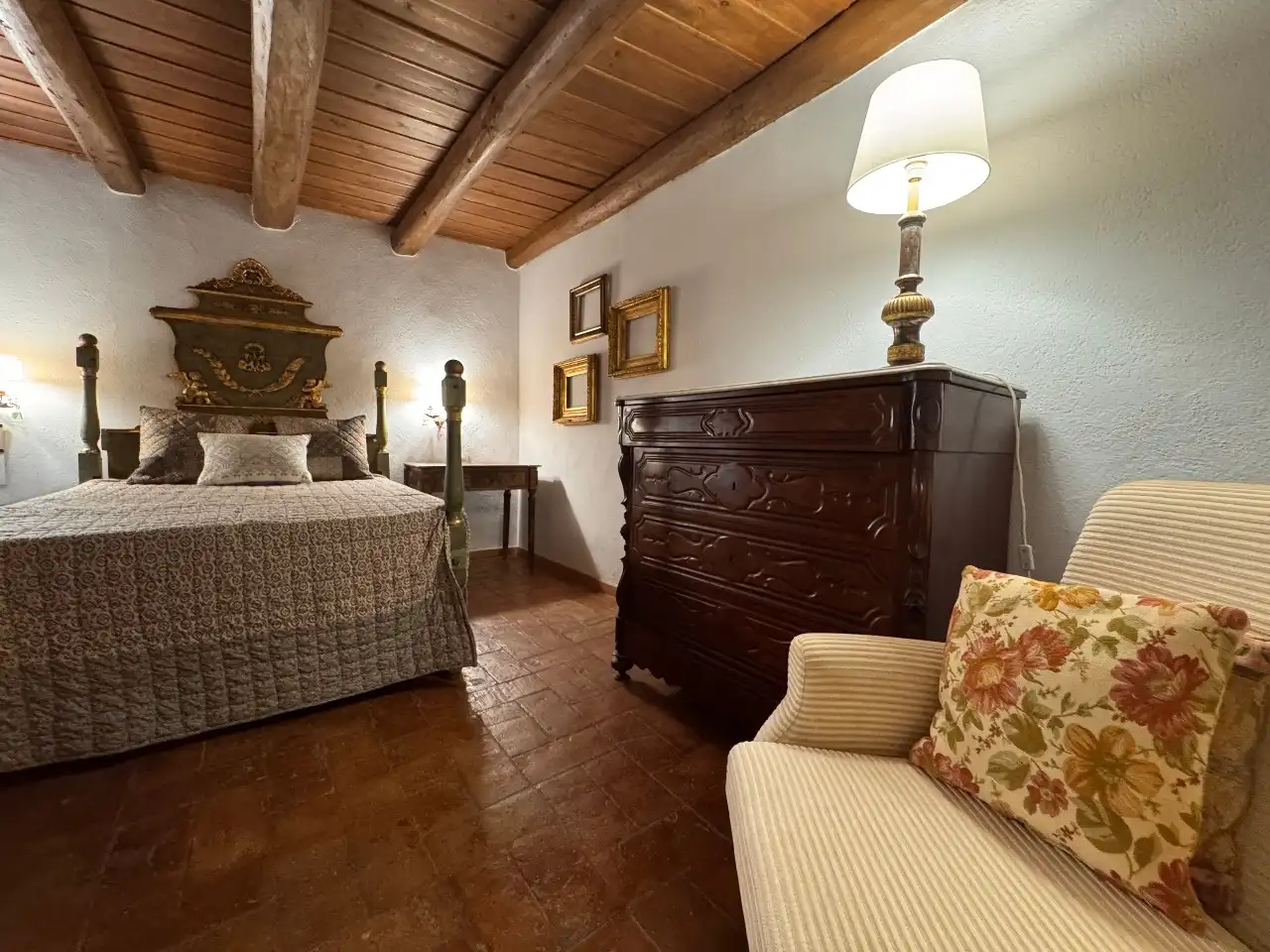 Bedroom of Country homes for sale in Viladamat  with Private garden, Terrace and Swimming Pool