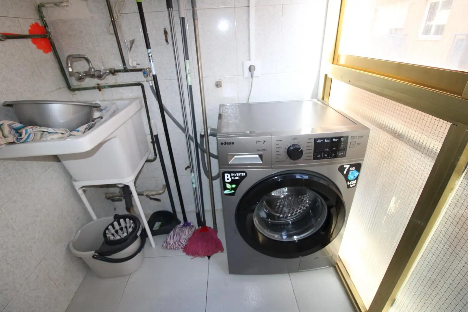 Bathroom of Flat for rent in Murcia  with Furnished and Balcony