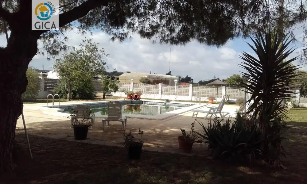 Swimming pool of Houses for sale in Jerez de la Frontera  with Terrace, Swimming Pool and Alarm