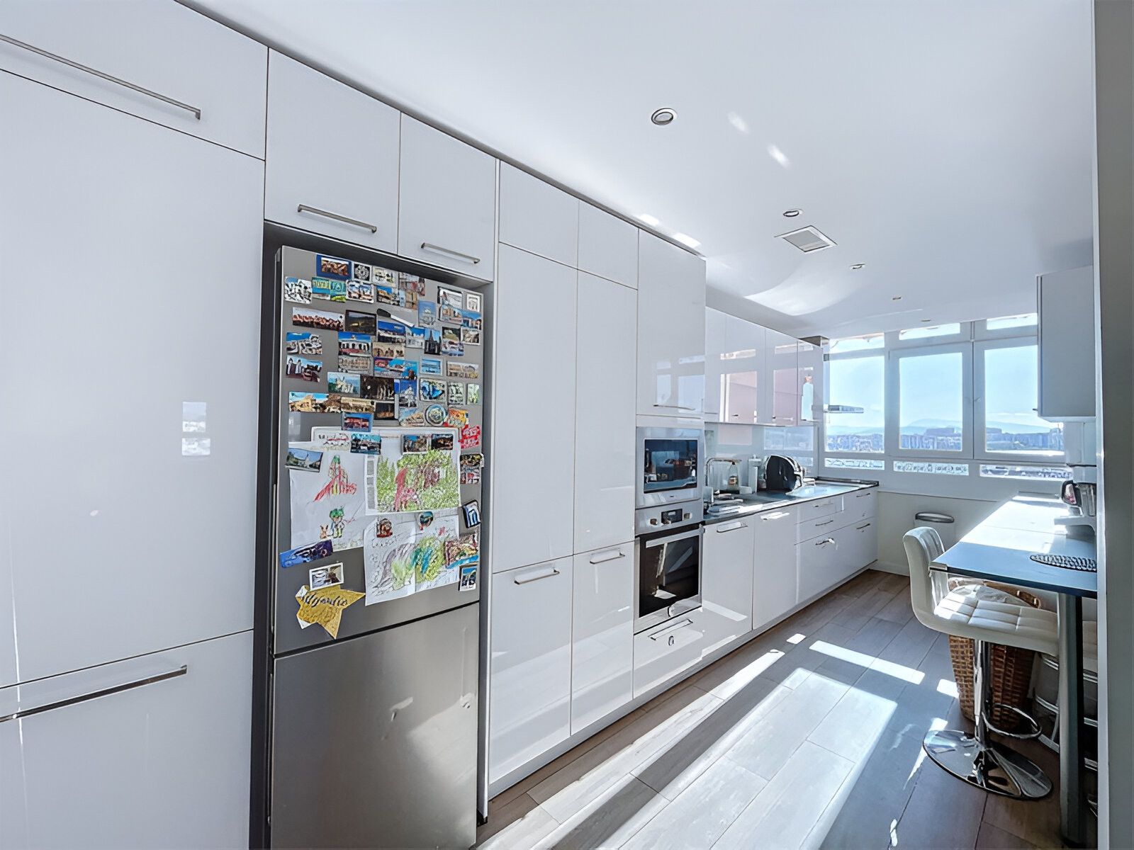 Kitchen of Apartment for sale in Málaga Capital  with Air Conditioner, Terrace and Internet