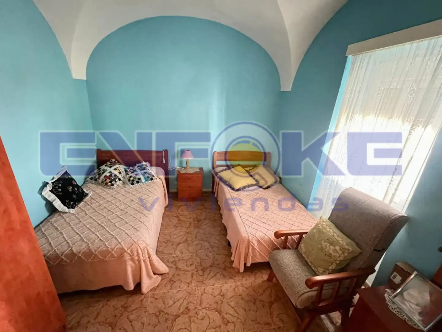 Habitación de Casa o chalet en venta en Benquerencia de la Serena con Terraza, Trastero y Amueblado