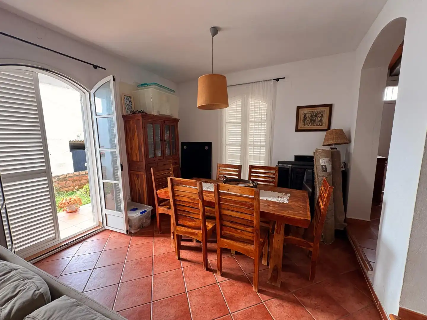 Menjador de Casa o xalet en venda en Ayamonte amb Aire condicionat, Jardí privat i Terrassa