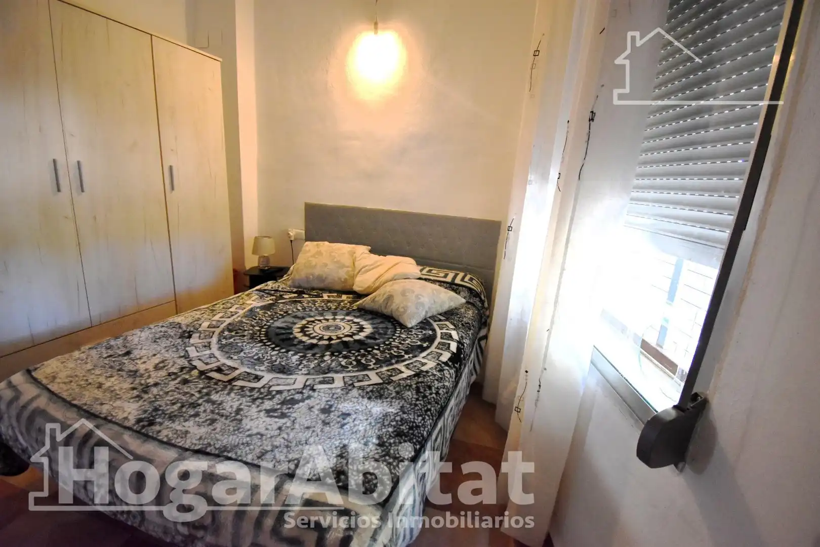 Schlafzimmer von Wohnung zum Verkauf in Alzira mit Klimaanlage, Heizung und Terrasse