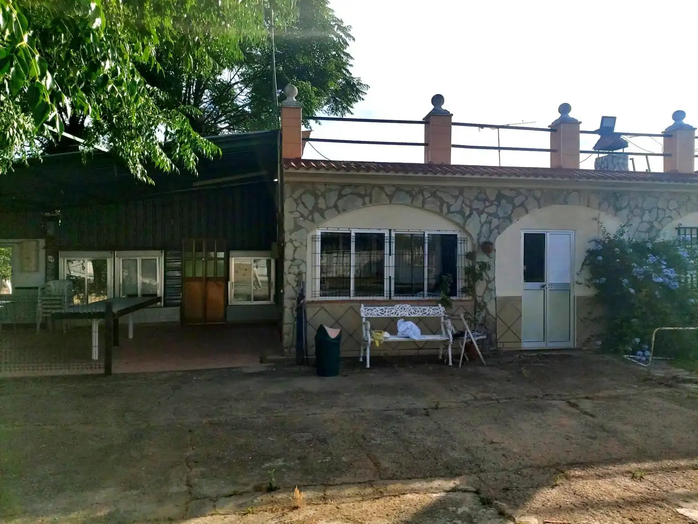 Vista exterior de Casa o chalet en venta en Utrera con Aire acondicionado, Jardín privado y Trastero