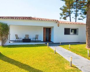 Garden of House or chalet to rent in Marbella  with Air Conditioner, Heating and Private garden