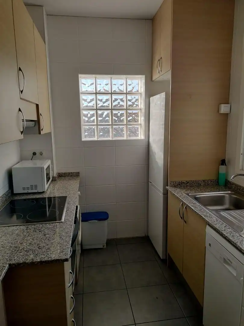 Cuina de Apartament en venda en Alcalà de Xivert amb Aire condicionat, Jardí privat i Terrassa