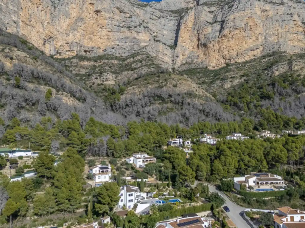 Exterior view of Houses for sale in Jávea / Xàbia  with Air Conditioner, Terrace and Swimming Pool