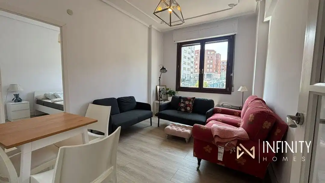 Sala d'estar de Pis de lloguer en Bilbao 