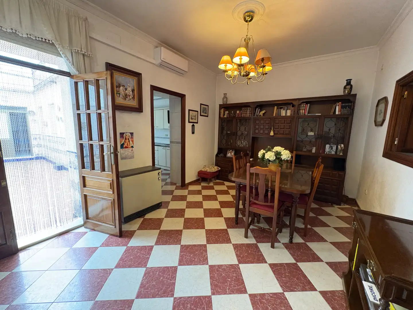 Dining room of Houses for sale in Berlanga  with Air Conditioner, Terrace and Furnished