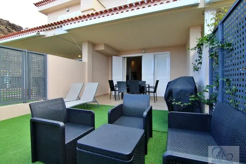 Terraza de Casa o chalet en venta en Santiago del Teide con Alarma y Piscina comunitaria