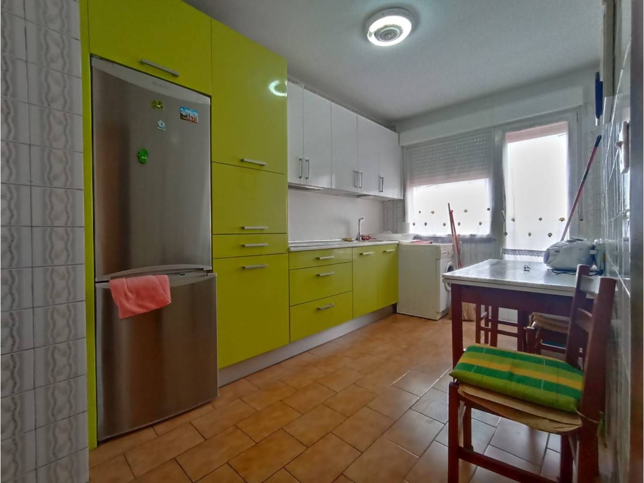 Kitchen of Flat for sale in Burgos Capital  with Heating, Terrace and Storage room