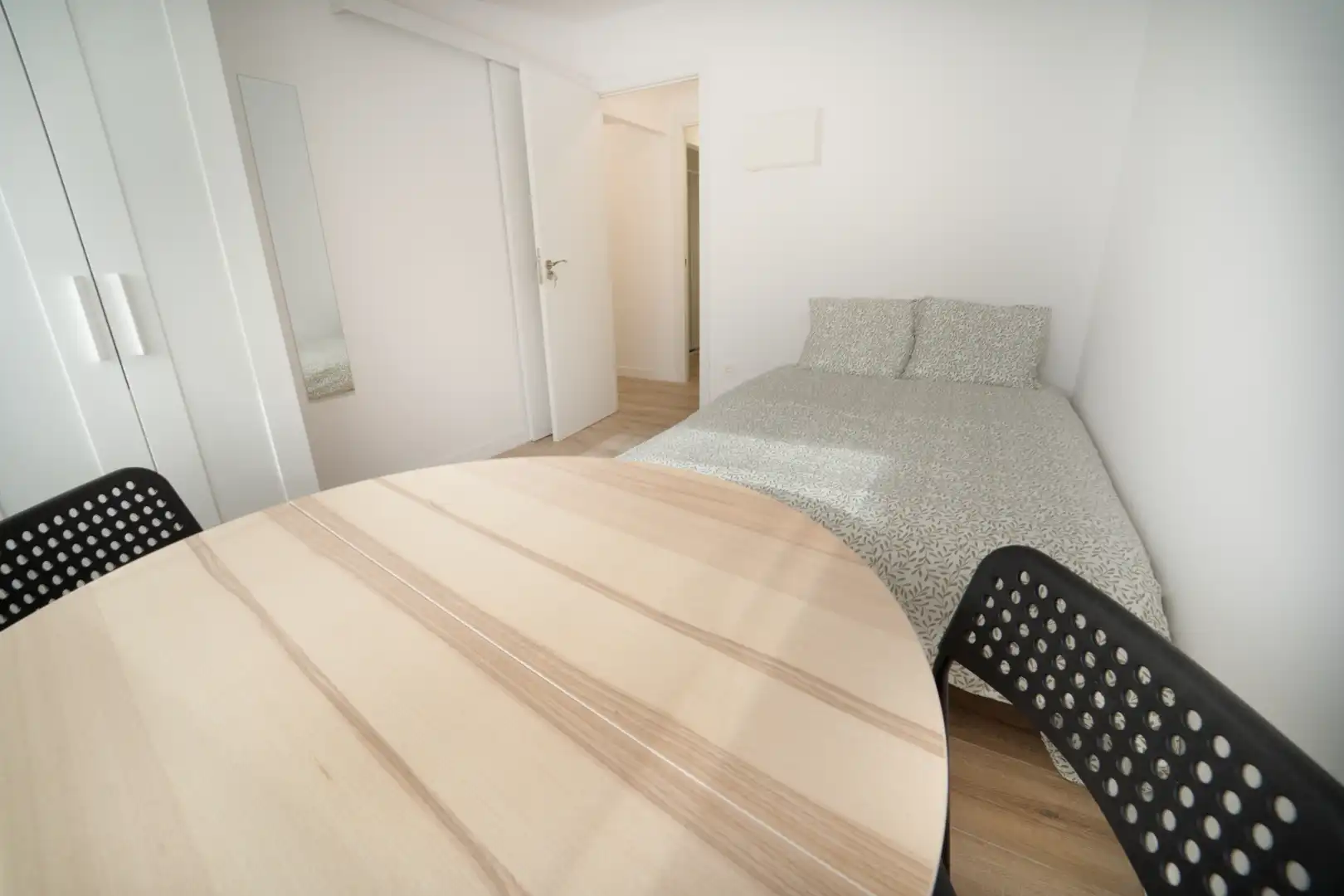 Bedroom of Flat for rent in Madrid  with Heating, Furnished and Oven