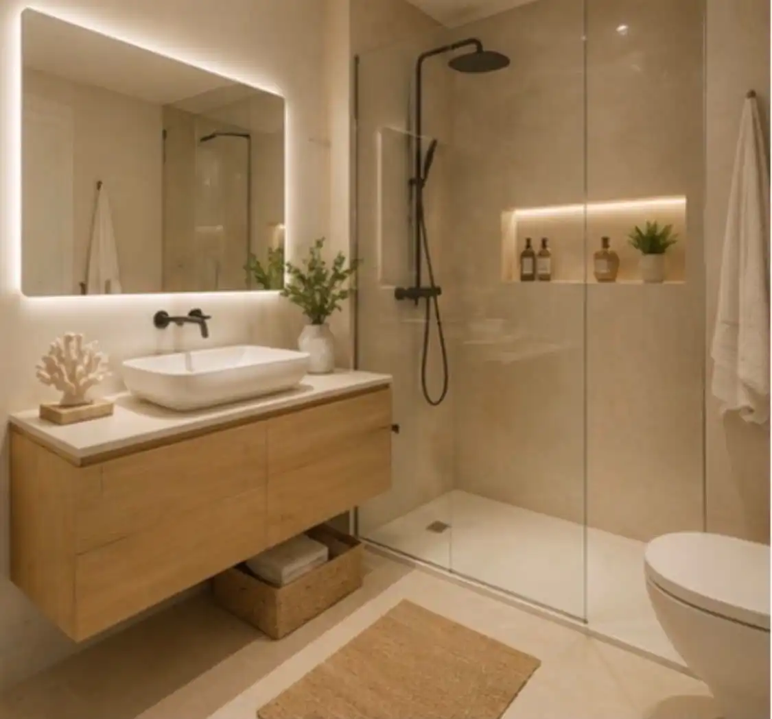Badezimmer von Wohnungen zur Miete in Marbella Centro