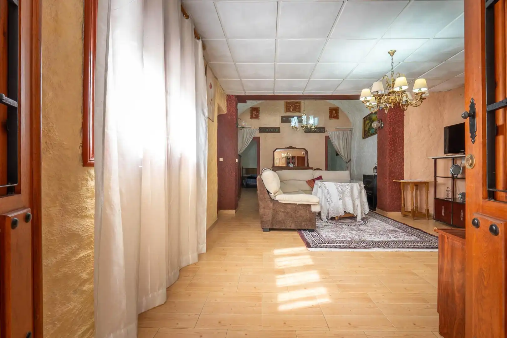 Sala de estar de Finca rústica en venta en Caniles