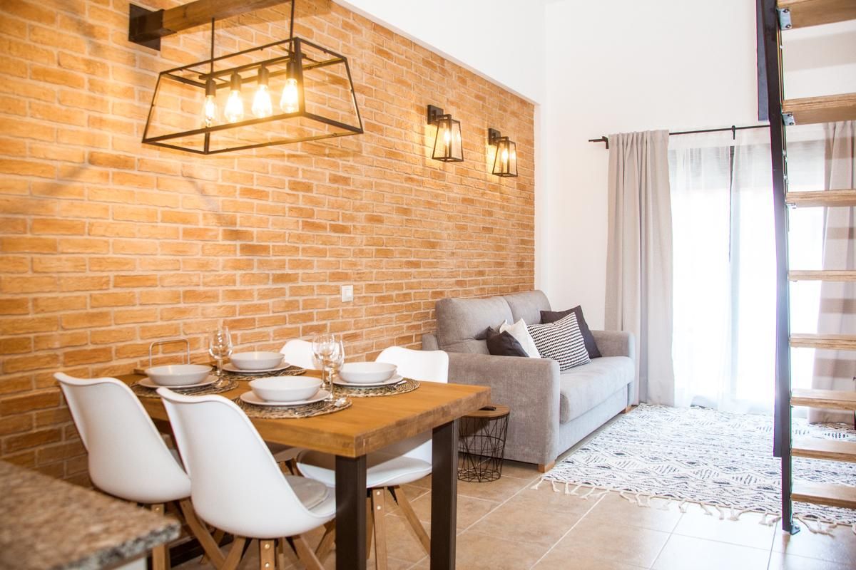 Living room of Duplex to rent in Lloret de Mar  with Heating, Terrace and Swimming Pool