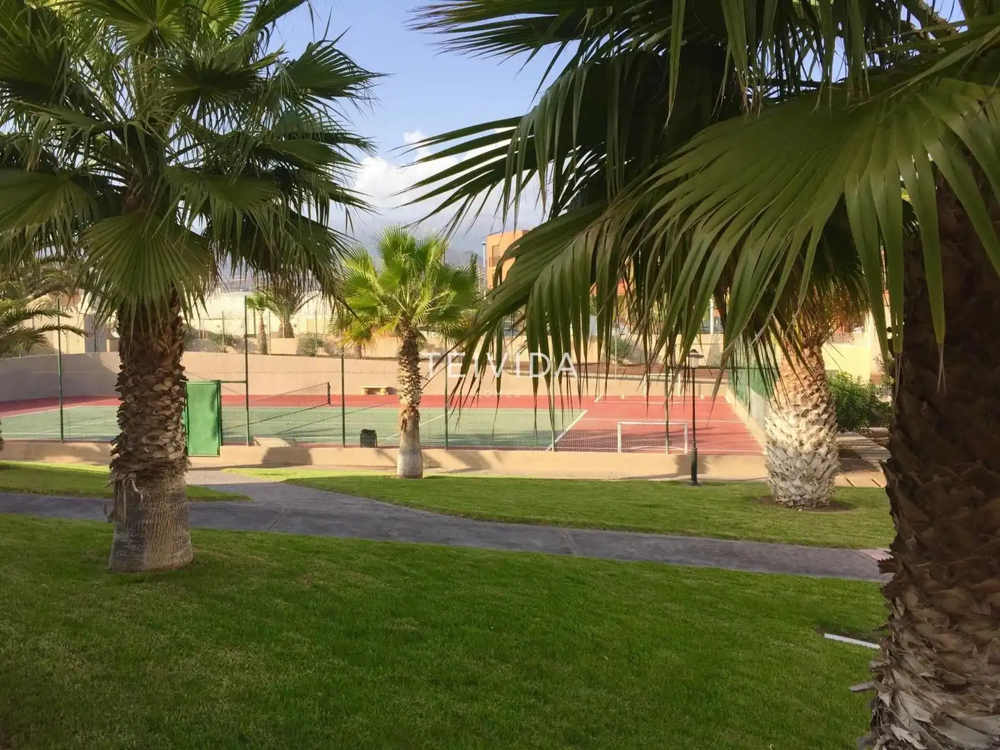Garden of Detached homes for sale in Granadilla de Abona  with Air Conditioner, Terrace and Swimming Pool