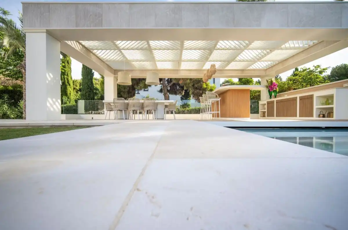 Terraza de Casa o chalet en venta en Marbella con Aire acondicionado, Jardín privado y Terraza