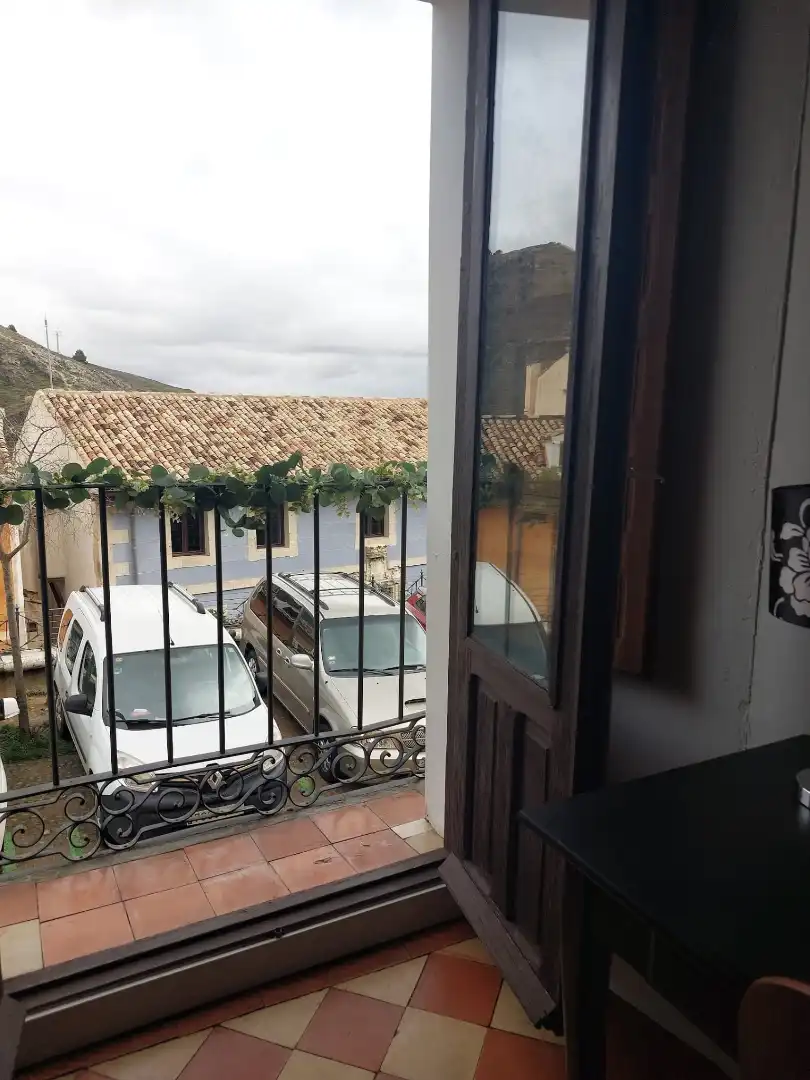 Terrassa de Apartament de lloguer en Cuenca amb Moblat, Forn i Rentadora